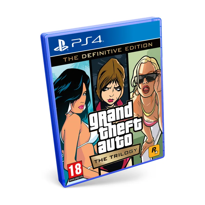 Rockstar Grand Theft Auto The Trilogy Edición Definitiva PS4