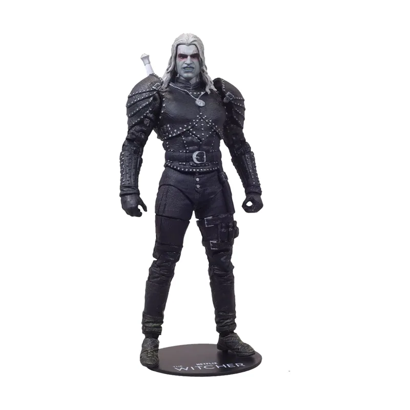 McFarlane Toys Figura Geralt of Rivia Modo Brujo The Witcher Netflix Segunda Temporada 18cm
