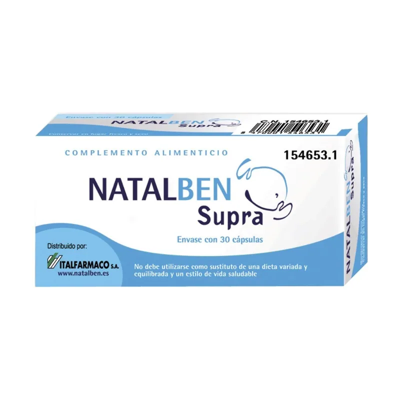 Italfármaco NATALBEN Supra 30 Cápsulas