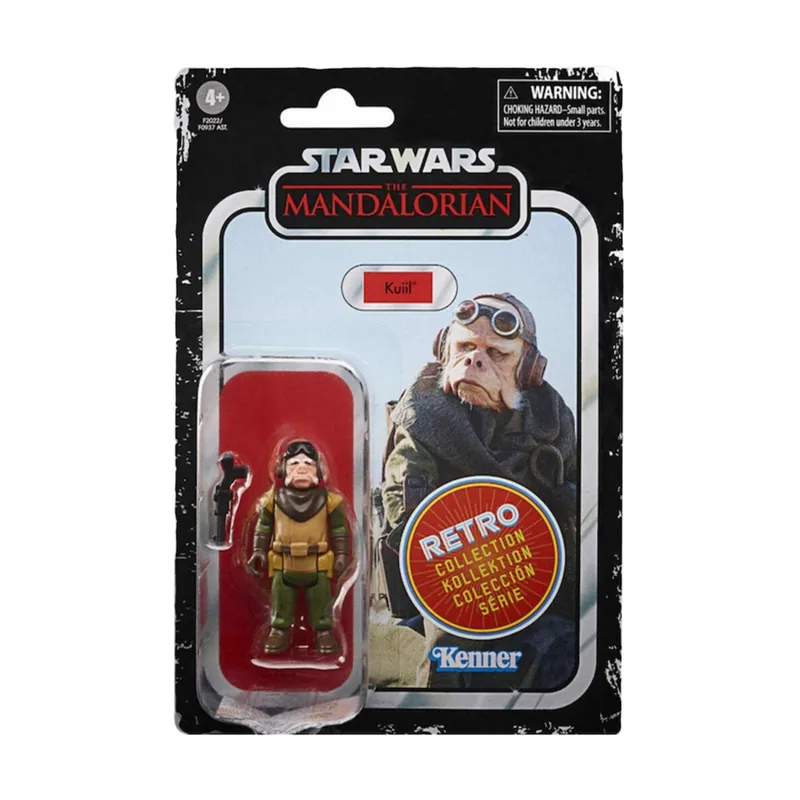 Hasbro Figura Star Wars The Mandalorian Kuiil Coleccion Retro