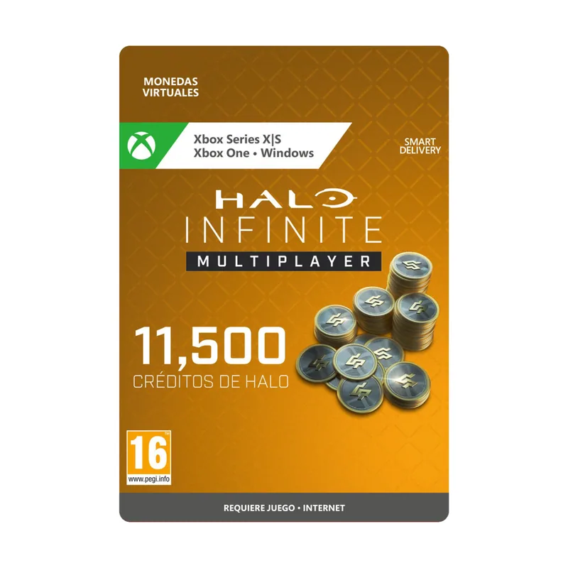 Microsoft Halo Infinite 10000 Créditos + Bonus 1500 Créditos Xbox One
