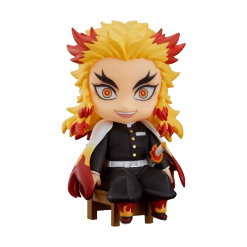 Good Smile Figura Kyojuro Rengoku Demon Slayer Kimetsu no Yaiba Swacchao! Nendoroid 9cm