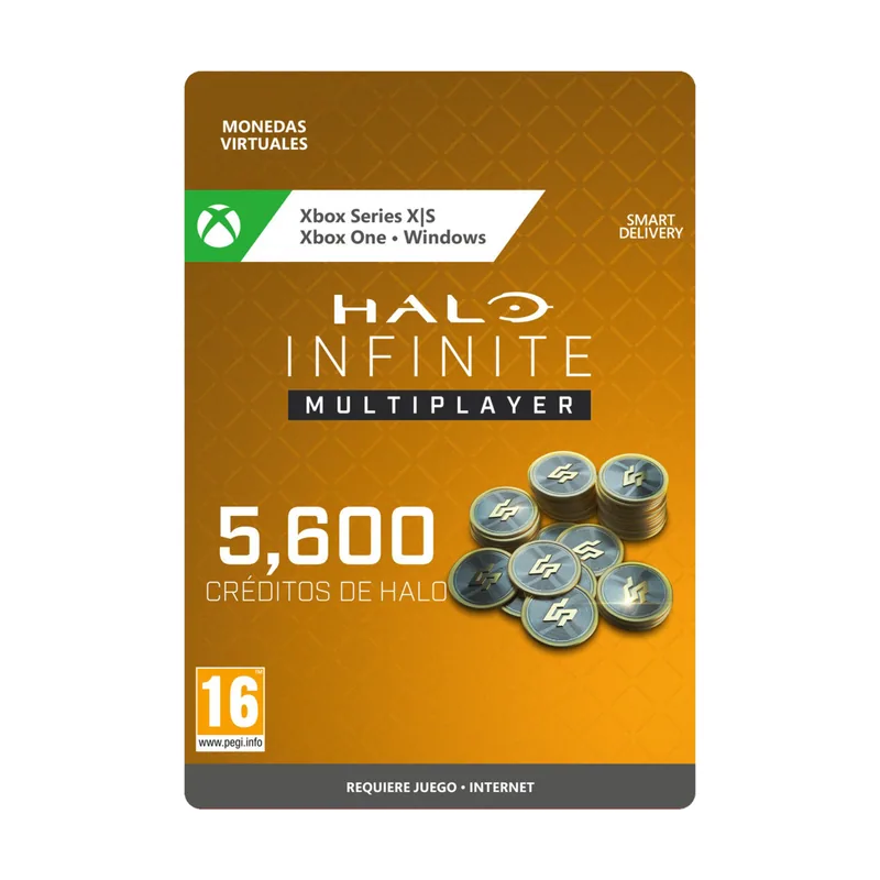 Microsoft Halo Infinite 5000 Créditos + Bonus 600 Créditos Xbox One