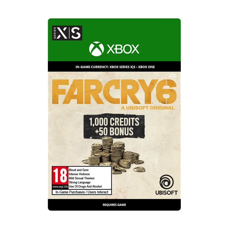 Ubisoft Far Cry 6 Pack S 1050 Créditos Xbox One