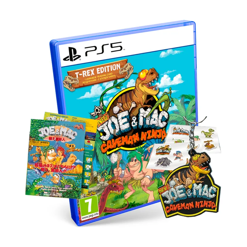 Microids Joe And Mac Caveman Ninja Edición T-Rex PS5