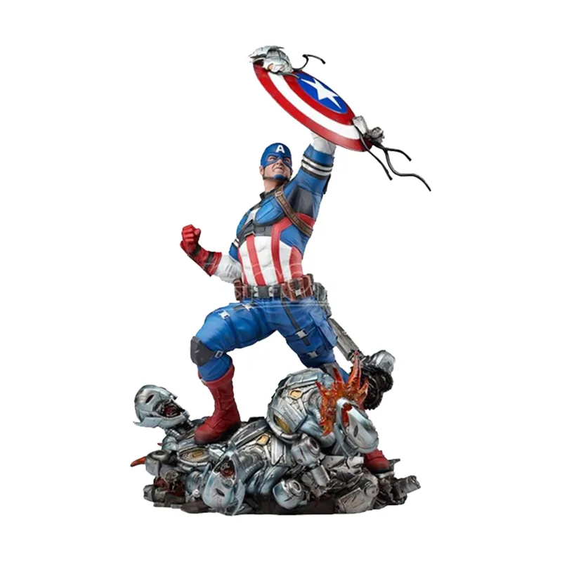 Sideshow Figura Captán America Marvel Future Revolution 38 cm