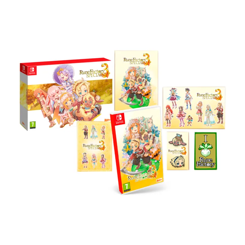 Marvelous Rune Factory 3 Special Edición Limitada Switch