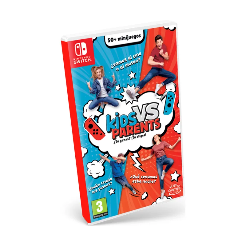 Just for Games Kids vs Parents Switch