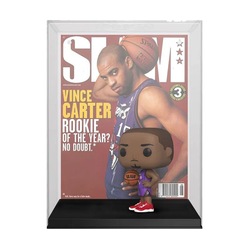 Funko Figura POP! + Cover Vince Carter NBA Edición Slam Magazine 9 cm