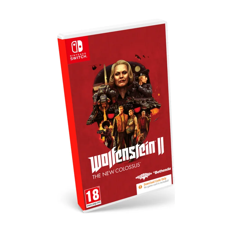 Bethesda Wolfenstein II The Colossus Código descarga Switch