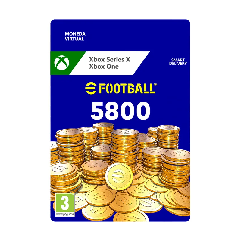 Konami eFootball 2022 5800 coins Xbox Series