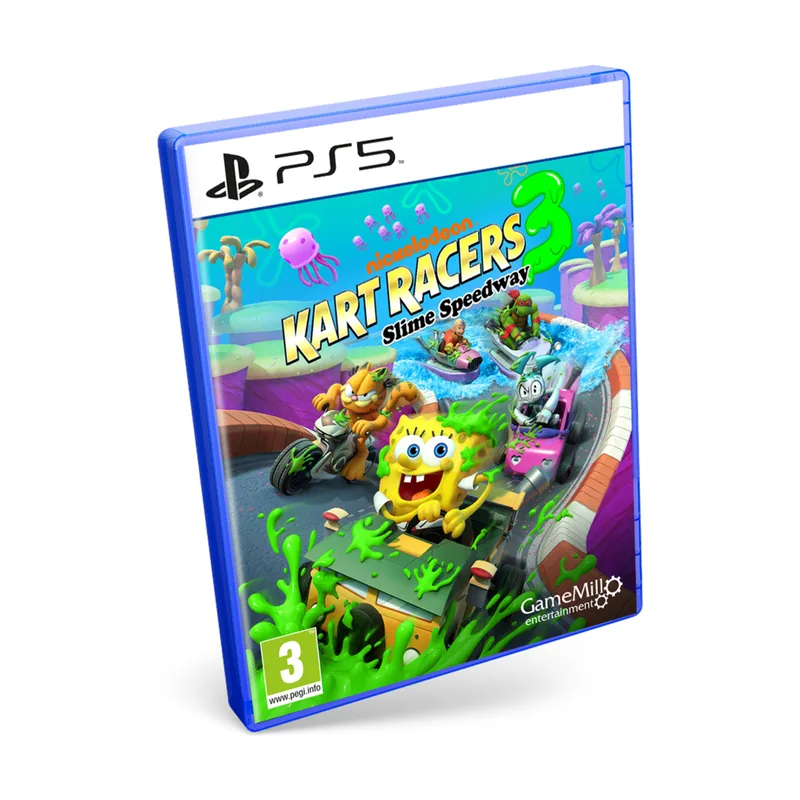 GameMill Entertainment Nickelodeon Kart Racers 3 Slime Speedway PS5