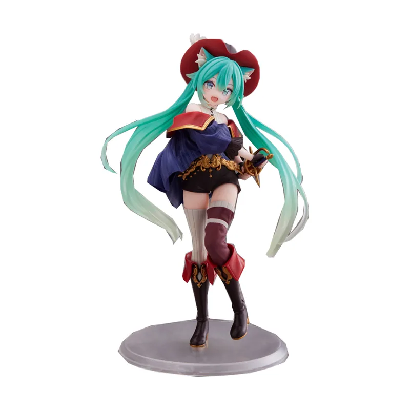 Taito Figura Hatsune Miku Wonderland Puss in Boots 18 cm