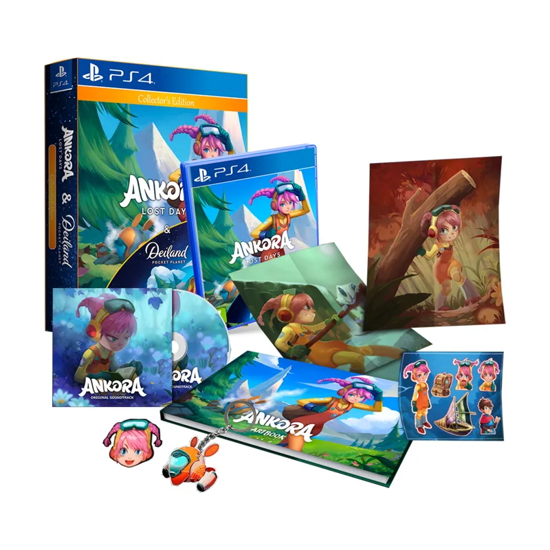 Tesura Games Ankora Lost Days & Deiland Pocket Planet Collector's Edit PS4