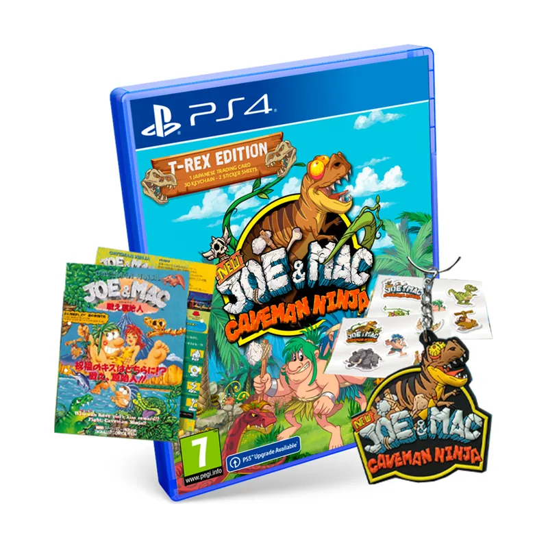 Microids Joe And Mac Caveman Ninja Edición T-Rex PS4
