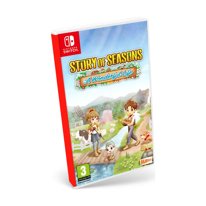 Marvelous Story of Seasons A Wonderful Life Ed. Standard Switch