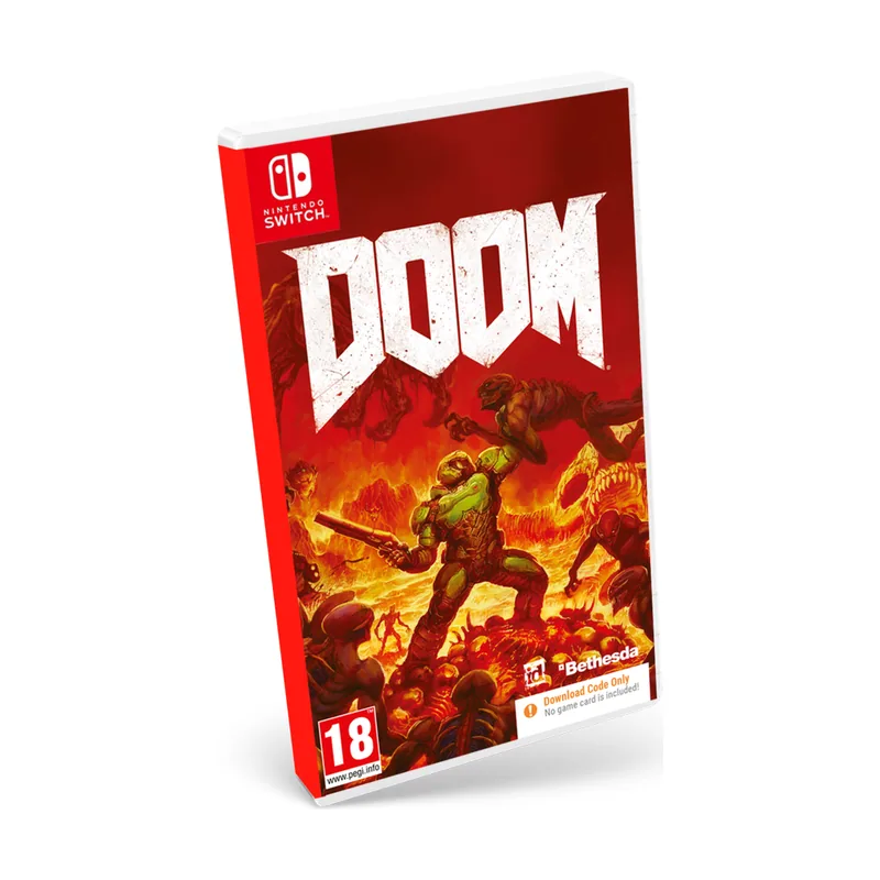 Bethesda DOOM Código descarga Switch