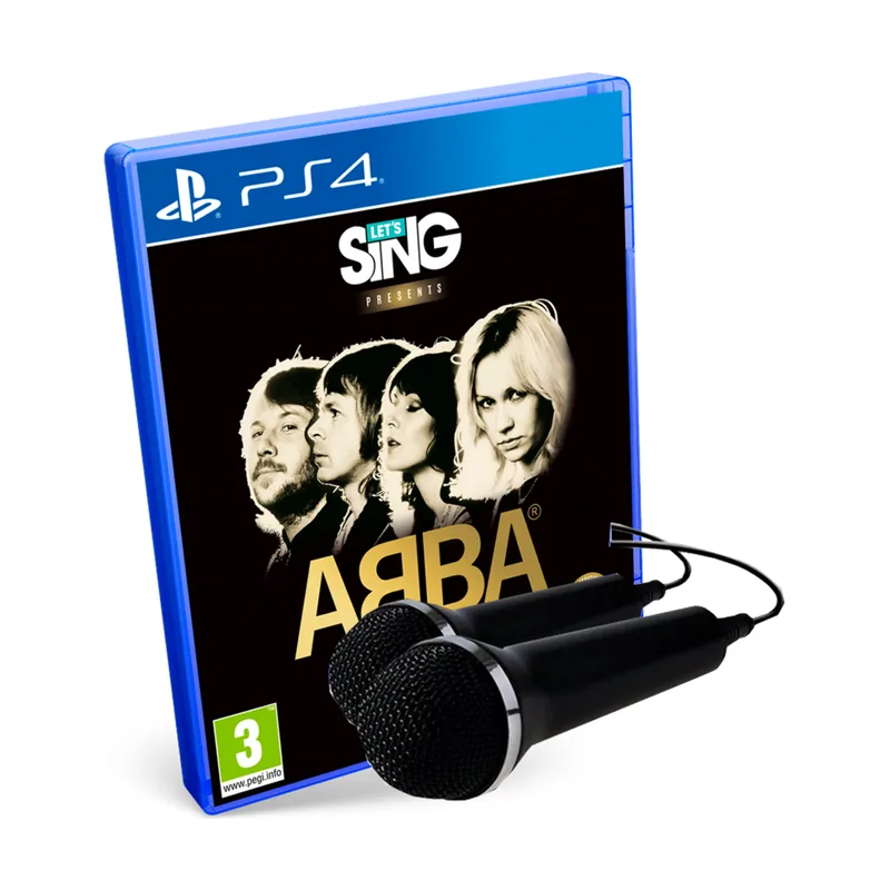 Ravenscourt Let's Sing Presents ABBA + 2 Micrófonos PS4