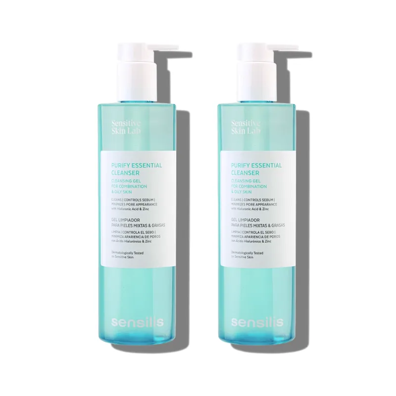 Sensilis Duplo Purify Essential Cleanser 2x400 Ml