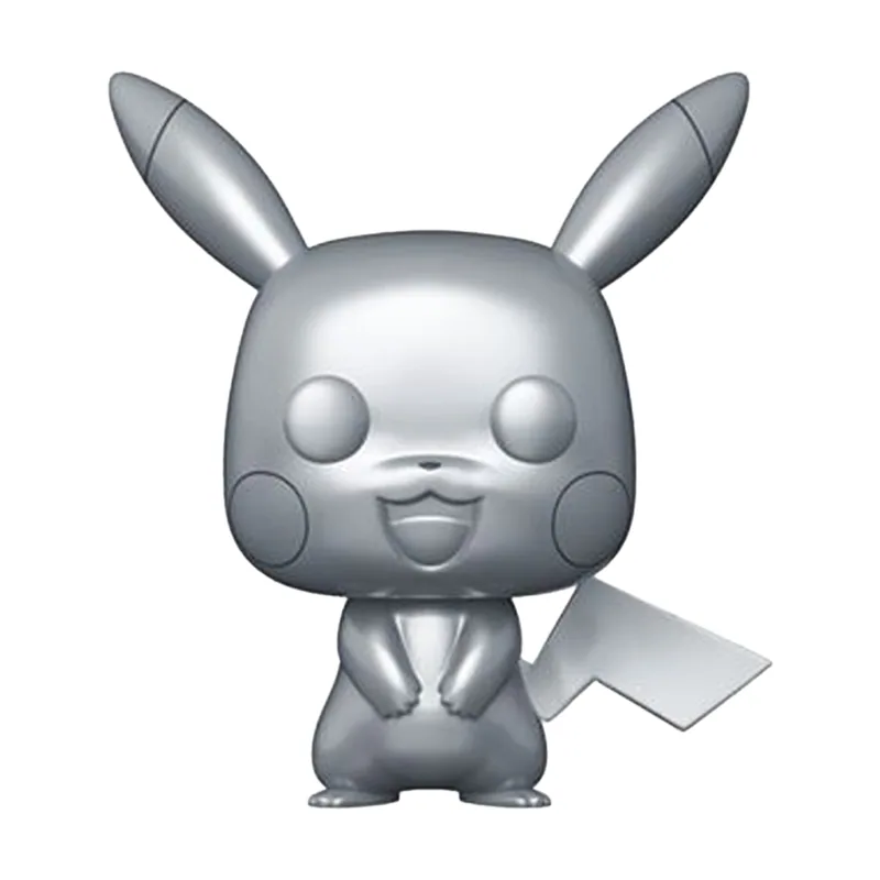 Funko Figura POP! Pikachu Pokémon Edición Plata 9 cm