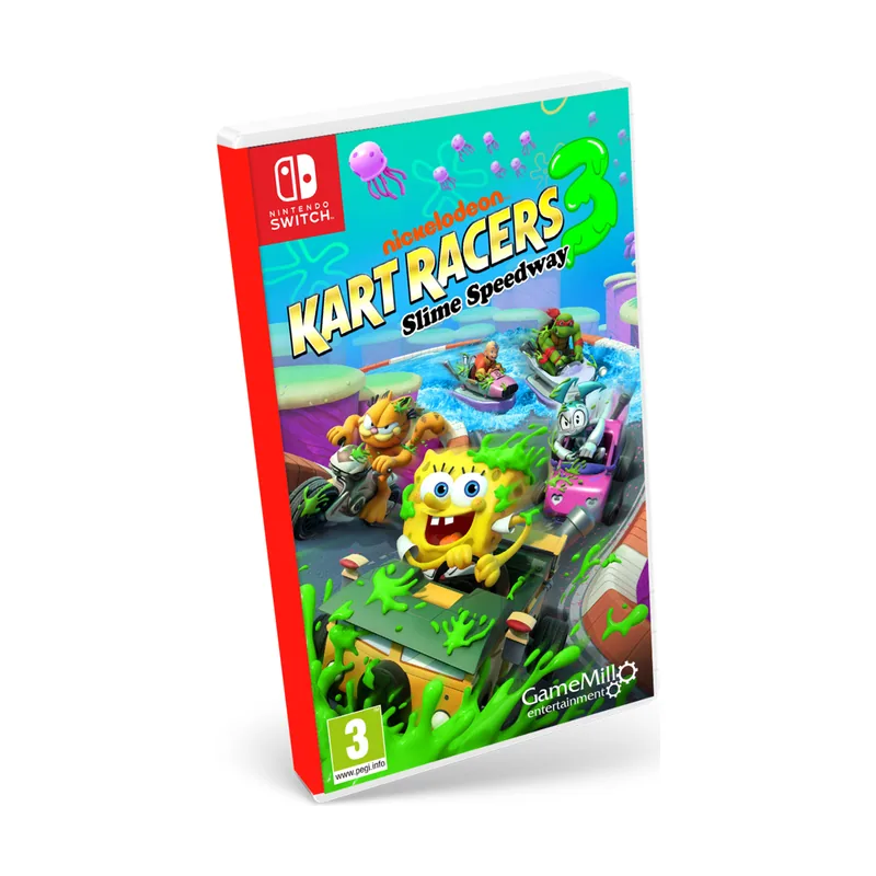 GameMill Entertainment Nickelodeon Kart Racers 3 Slime Speedway Switch
