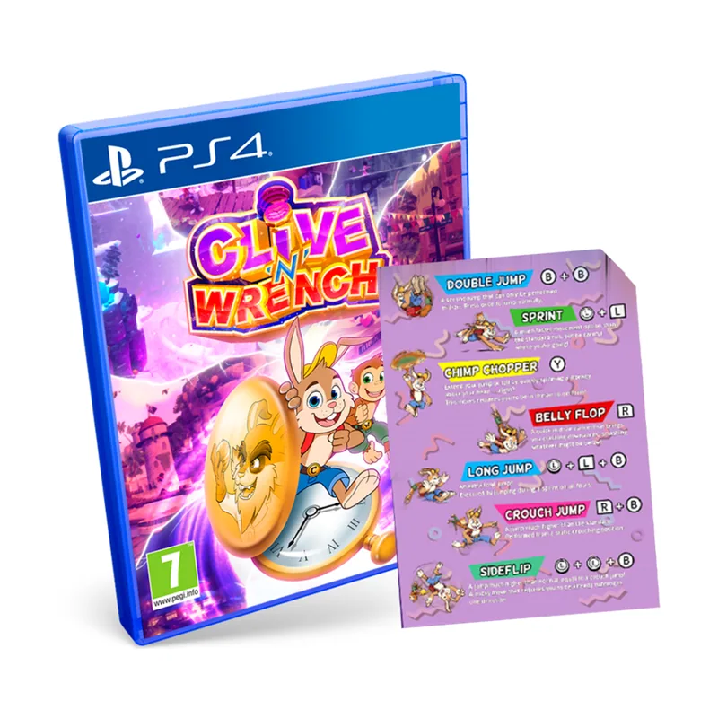 Numskull Games Clive 'n' Wrench PS4
