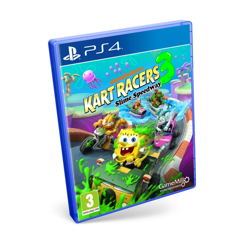 GameMill Entertainment Nickelodeon Kart Racers 3 Slime Speedway PS4