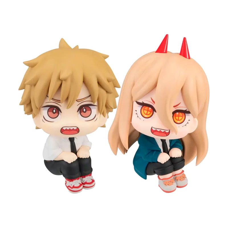 Megahouse Pack Figura Look Up Denji & Power Chainsaw Man Edición Limitada 11 cm