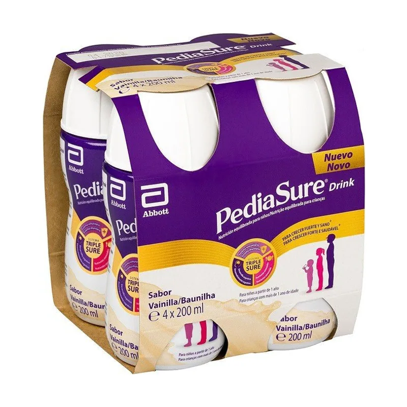 Abbott PediaSure Drink Vainilla 4x200ML
