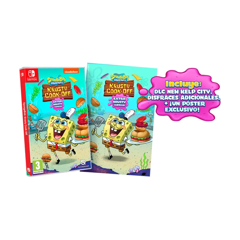 Nighthawk Interactive Bob Esponja Concurso de Cocina Edición Concurso Extra Switch