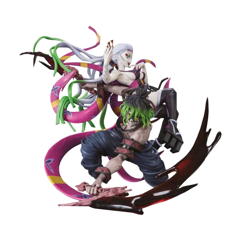 Tamashii Nations Figura Daki & Gyutaro Demon Slayer Kimetsu no Yaiba 20 cm