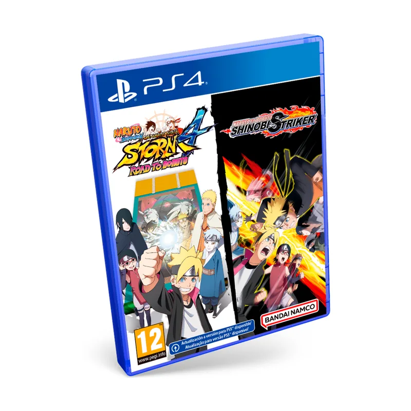 Namco Naruto Shippuden Ultimate Ninja Storm 4 Road to Boruto + Naruto to Boruto Shinobi Striker PS4