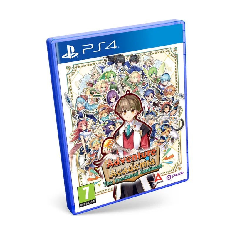 Pqube Adventure Academia The Fractured Continent PS4