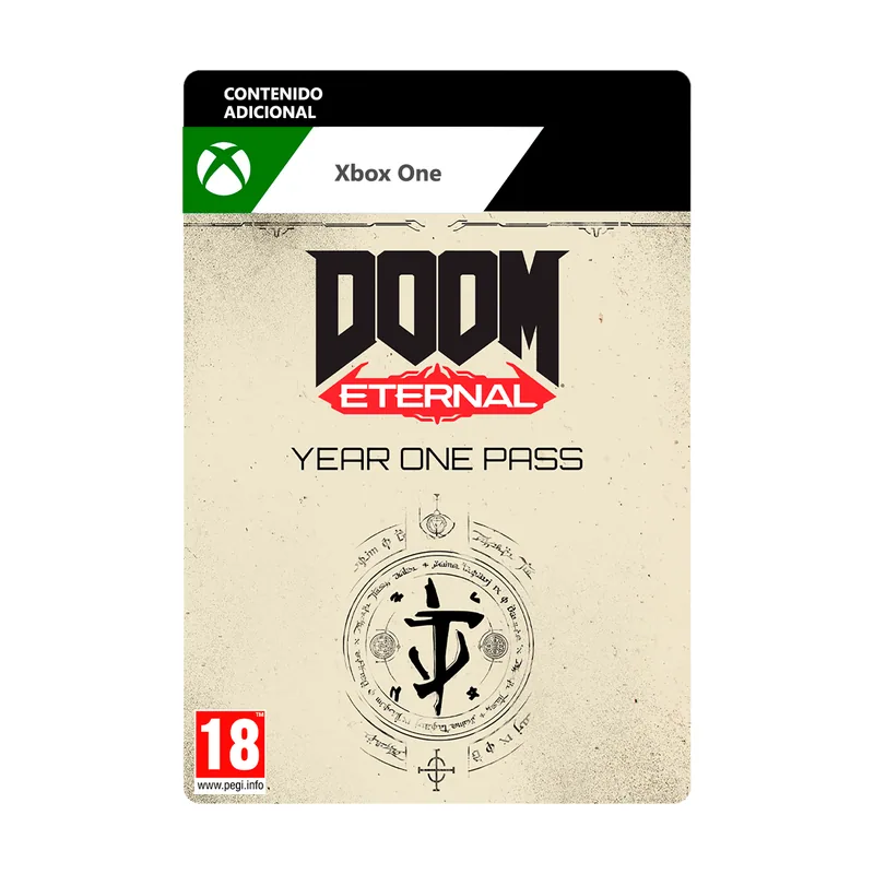 Bethesda Doom Eternal Pase de año 1 Xbox One
