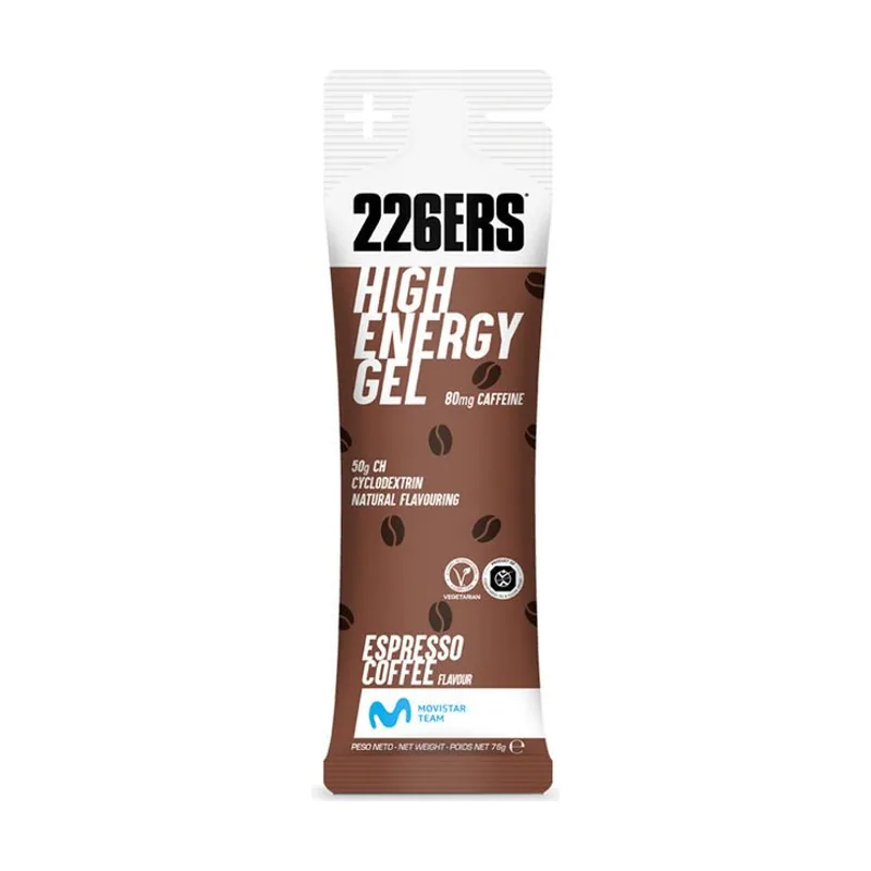 226ers High Energy Gel Caffeine Espresso Coffee 80Mg