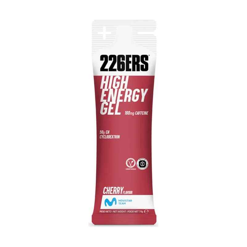 226ers High Energy Gel Caffeine Cherry 160Mg