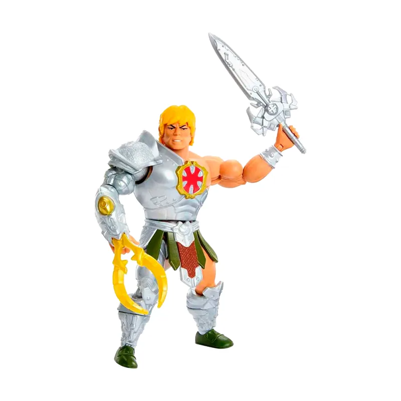 Mattel Figura He-Man Armadura de Serpiente Masters del Universo 14 cm