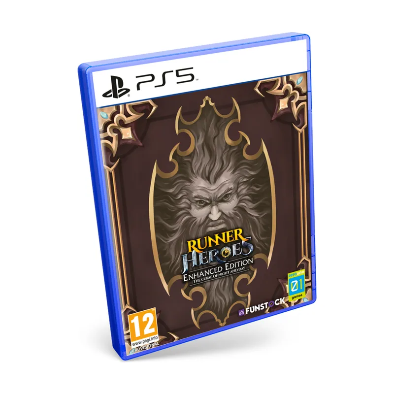 Funstock Runner Heroes The Curse of Night and Day Edición Enhanced PS5