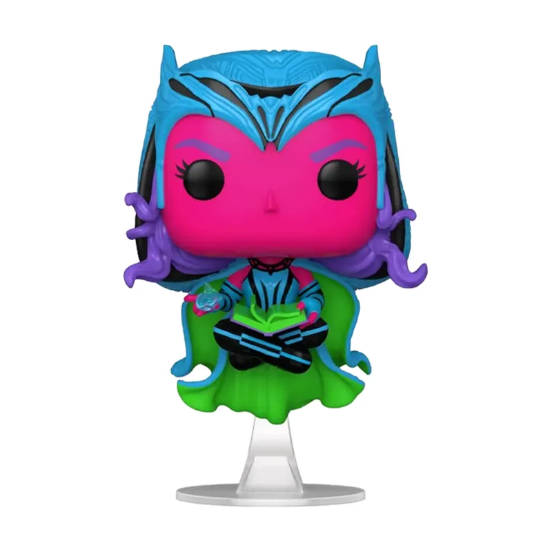 Funko Figura POP! Bruja Escarlata Darhold Marvel WandaVision Blacklight 9cm