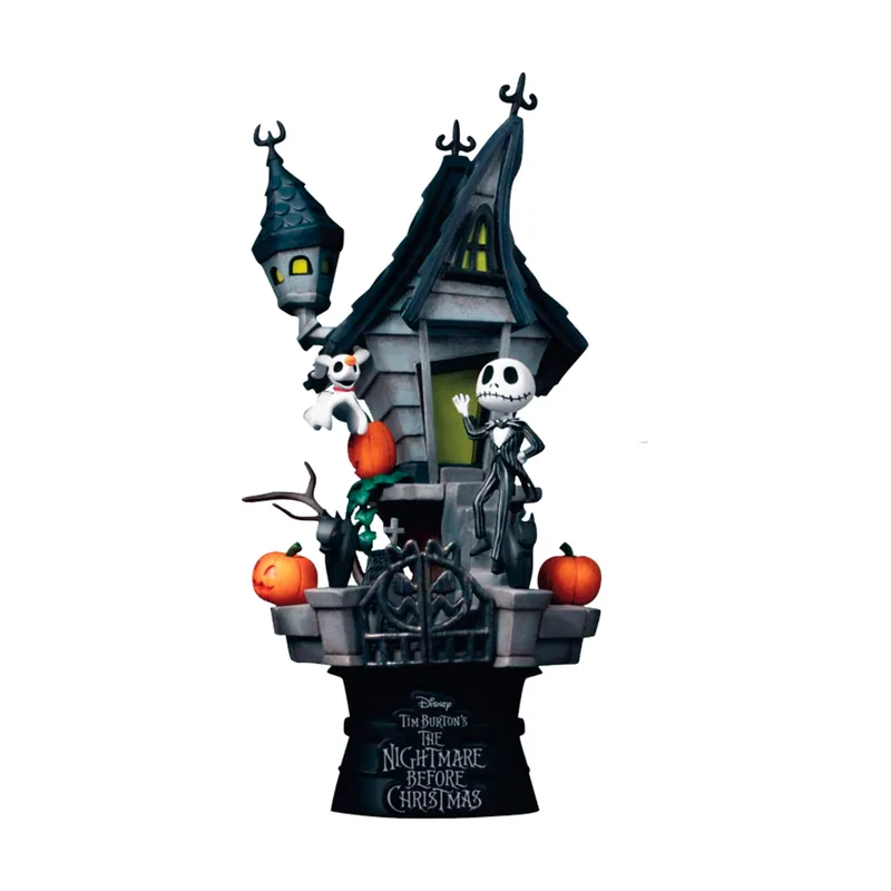 Beast Kingdom Diorama Jack's Haunted House Pesadillas antes de Navidad 15 cm