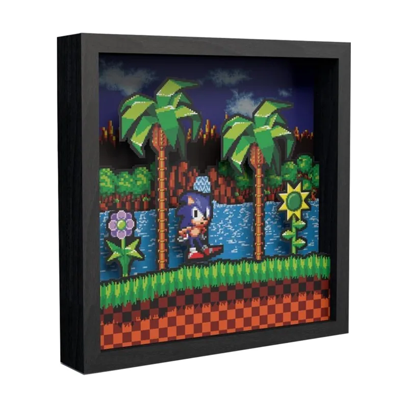 Level Up Labs Pixel Frames Sonic Idle Pose