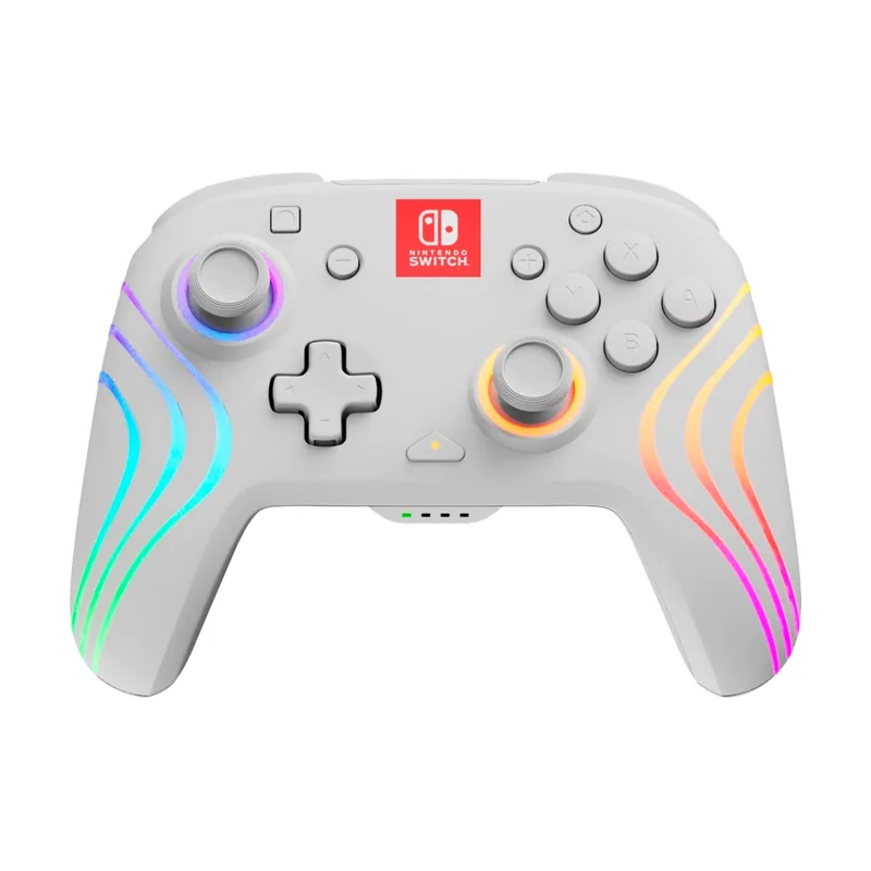 PDP Mando Afterglow Wave Blanco Inalámbrico Licenciado