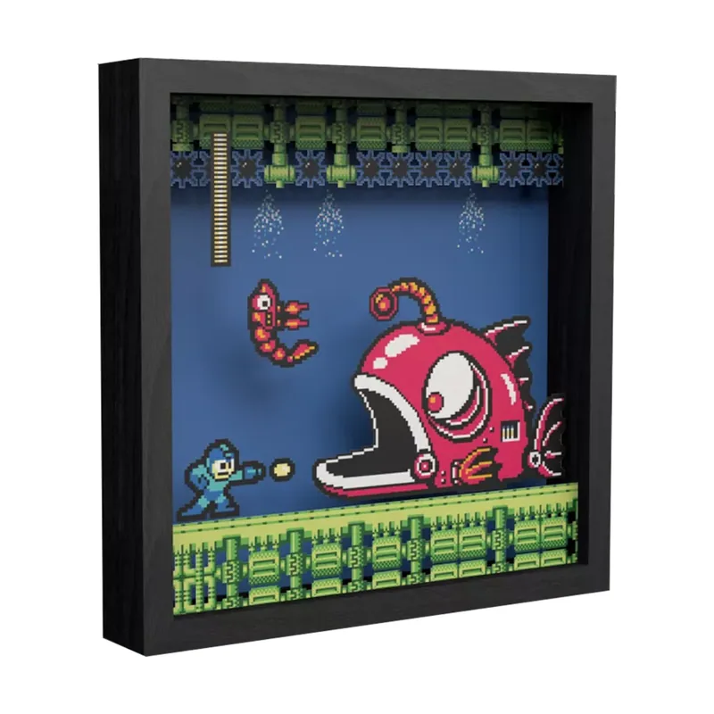 8BitDo Pixel Frames Megaman 2 Lantern Fish