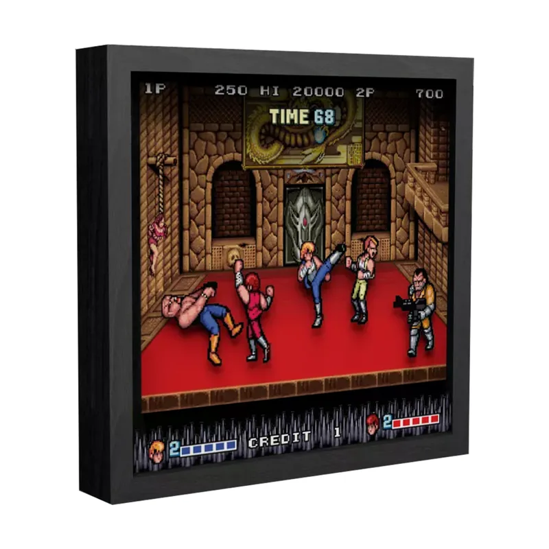Level Up Labs Pixel Frames Double Dragon