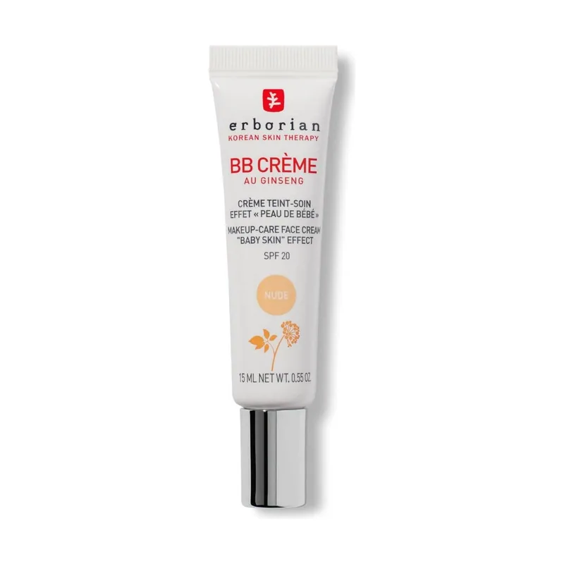 Erborian Bb Crème Au Ginseng Spf 20 Nude 15 Ml