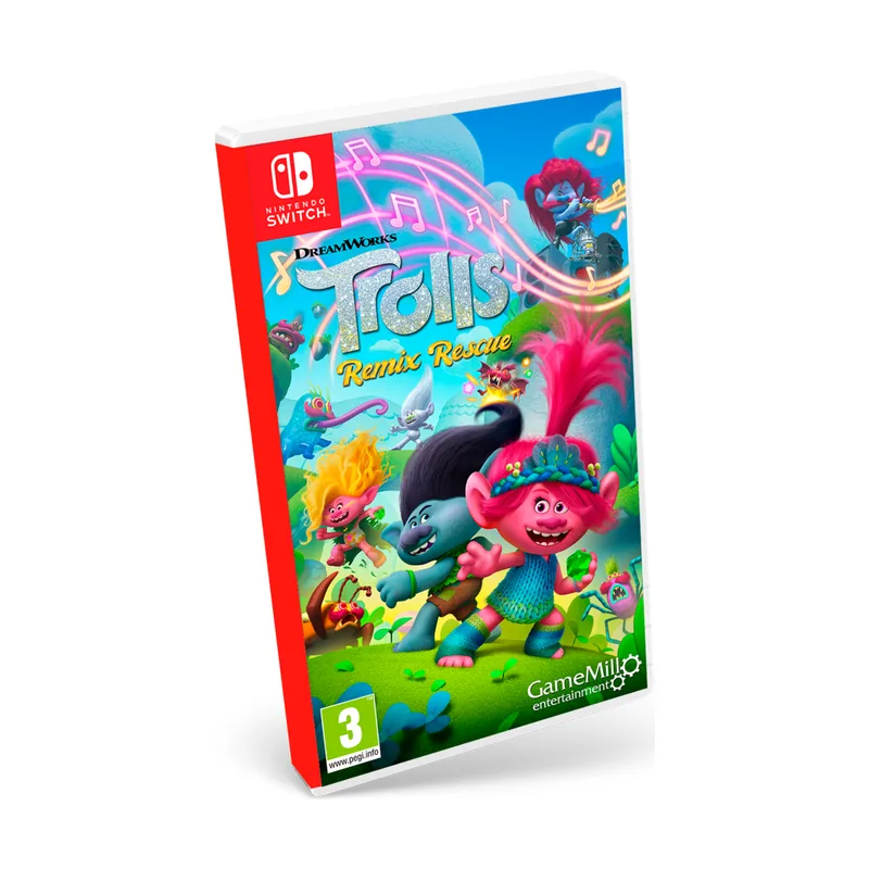 GameMill Entertainment Trolls Remix Rescue Switch