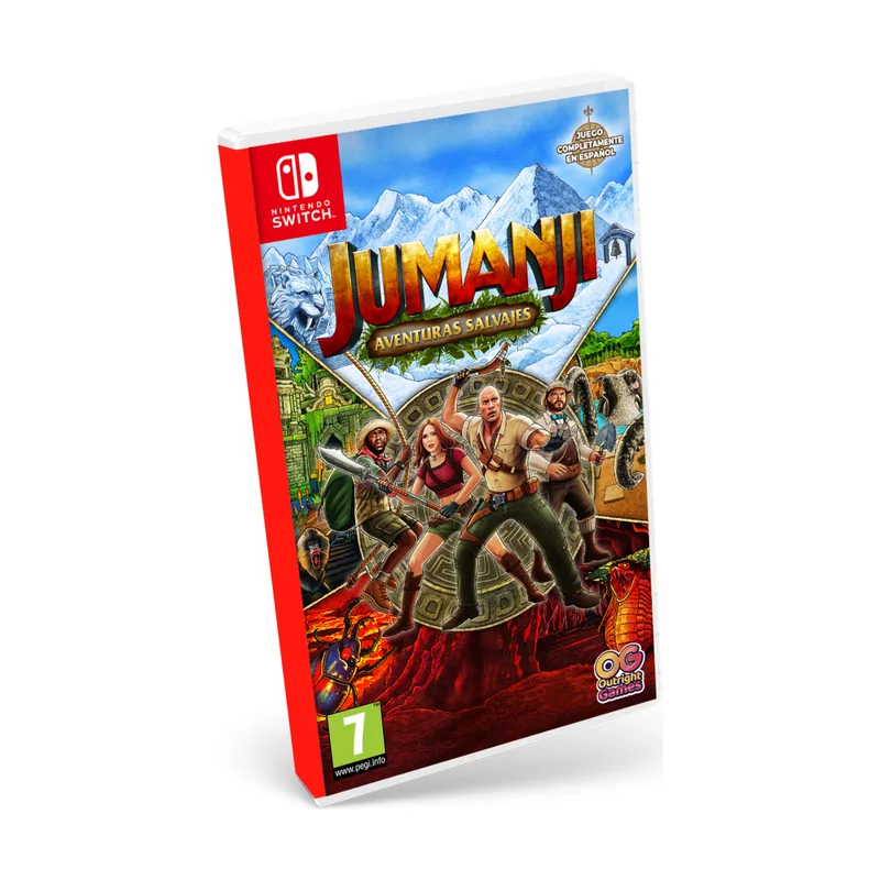 Namco Jumanji Aventuras Salvajes Switch