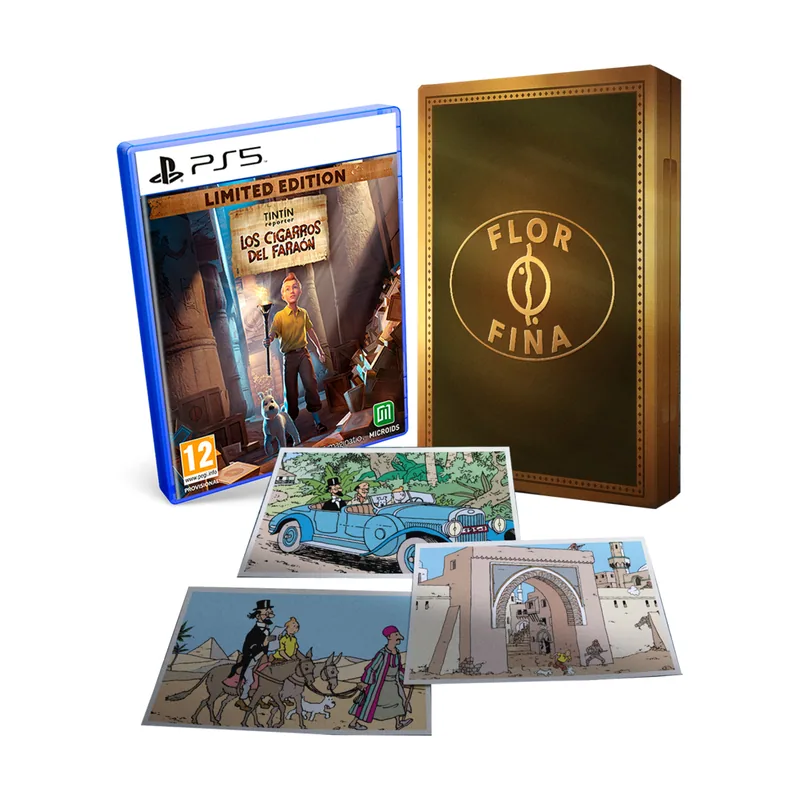 Microids Tintin reporter Los cigarros del faraón