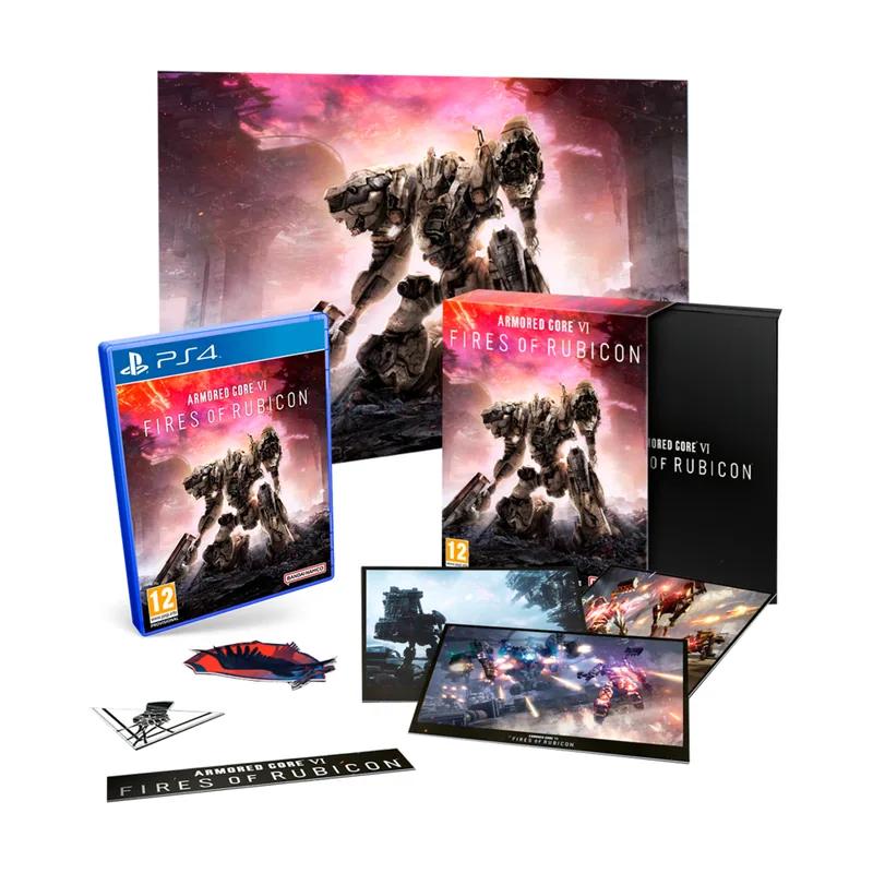 Bandai Armored Core VI Fires of Rubicon Edición de Lanzamiento PS4