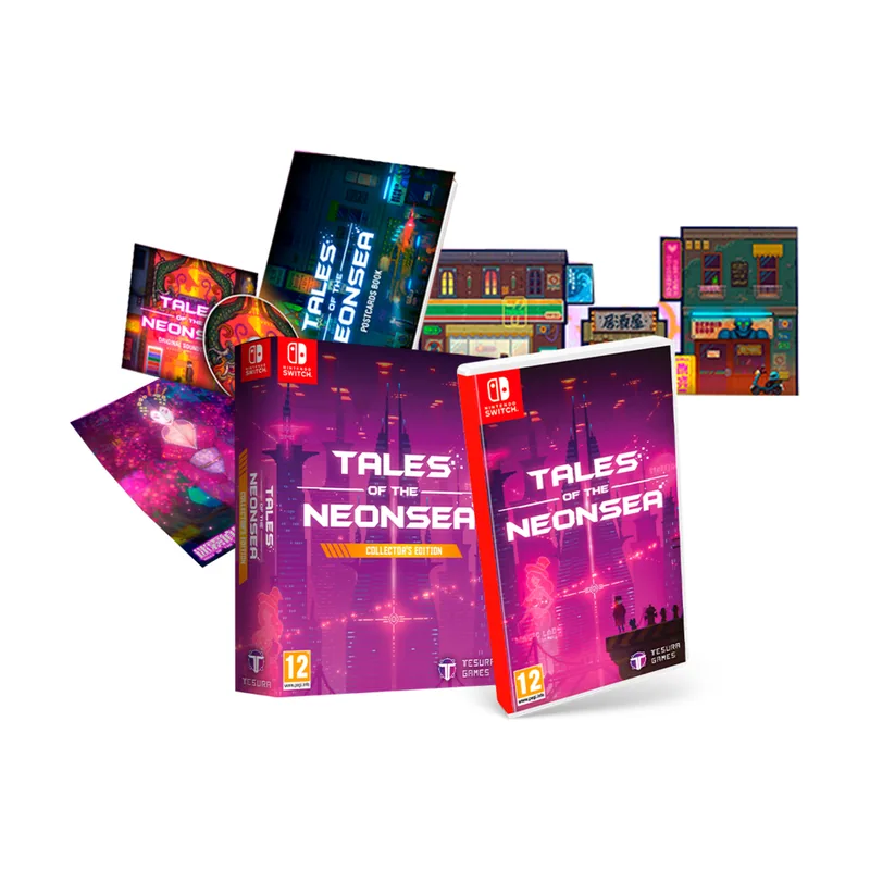 Tesura Games Tales Of Neon Sea Collector'S Edition Switch